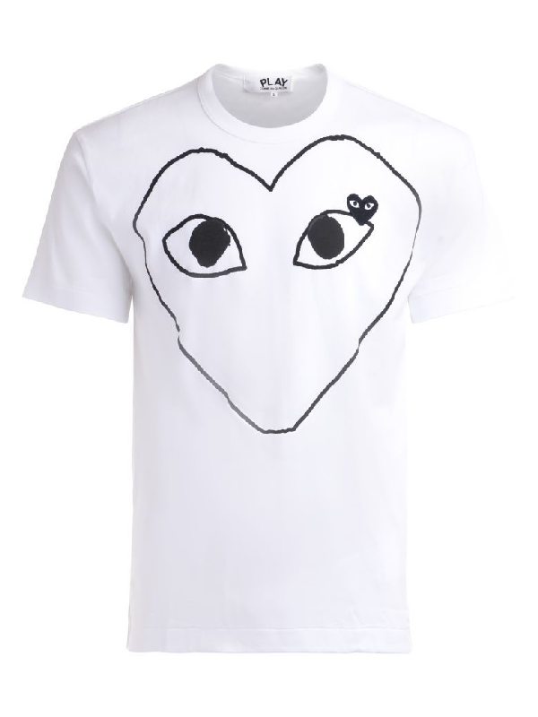 comme des garçons play shirts