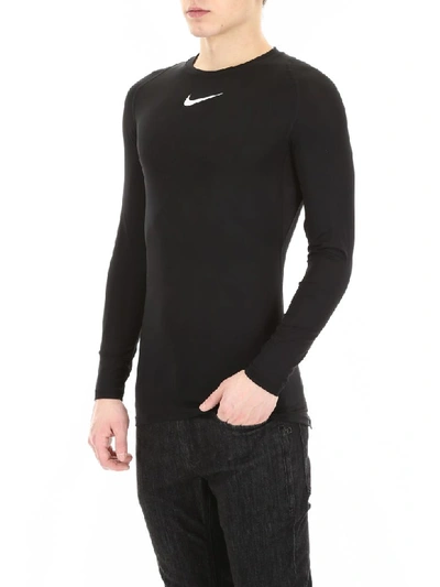 Shop Alyx Nike T-shirt In Black (black)