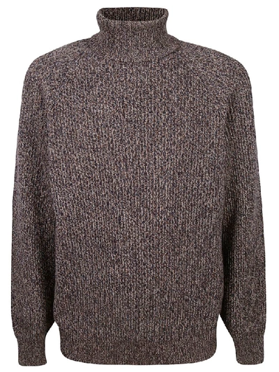 Shop Brunello Cucinelli Classic Turtleneck Sweater In Multicolor