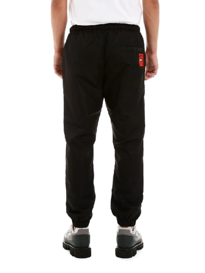 Shop Marcelo Burlon County Of Milan Eye Patch Joggers In Black Multi (black)