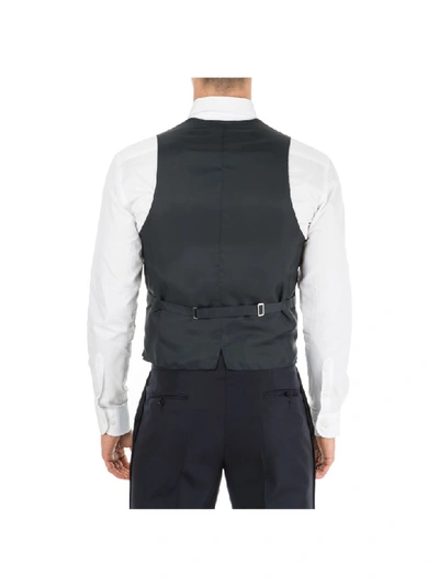 Shop Emporio Armani Voix Humaine 8 Waistcoat In Grigio