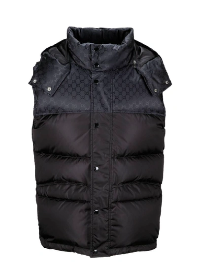 Shop Gucci Vest In Black