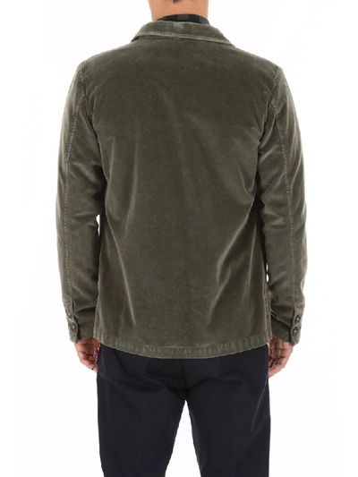 Shop Massimo Alba Baglietto Jacket In Military (green)