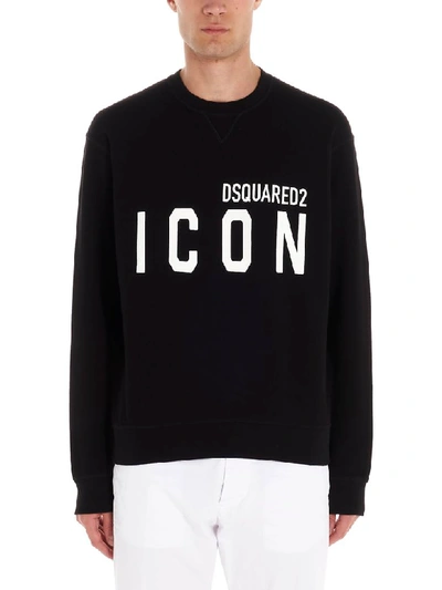 Shop Dsquared2 Icon Sweatshirt In Black