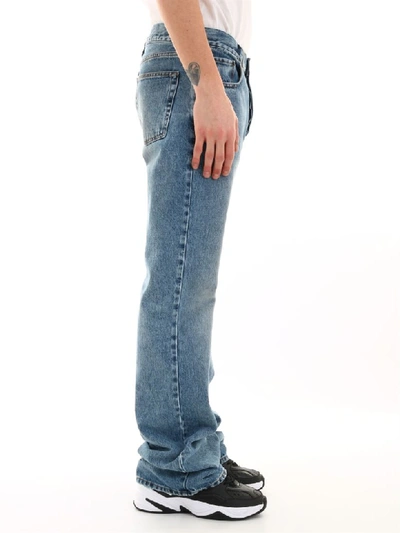 Shop Balenciaga Jeans Bootcut In Blue