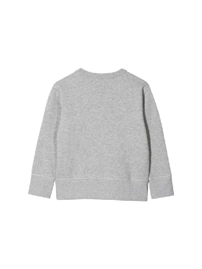 Shop Gucci Sweatshirt Interlocking G In Cotton In Grigio