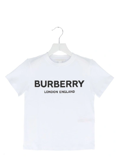 Shop Burberry T-shirt In White