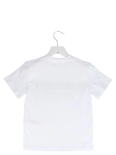 Shop Burberry T-shirt In White