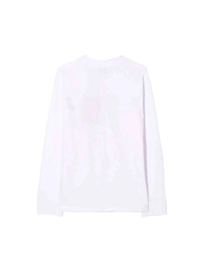 Shop Burberry White Sweater In Bianco