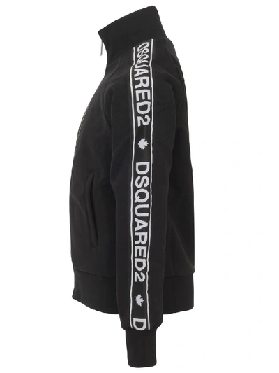 Shop Dsquared2 Sweatshirt  Junior In Black