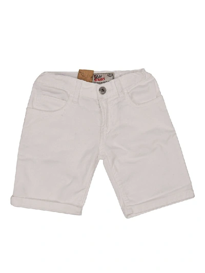 Shop Roy Rogers Emanuele Shorts In White