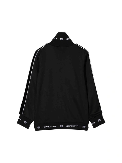 Shop Givenchy Bomber With Print In Nero