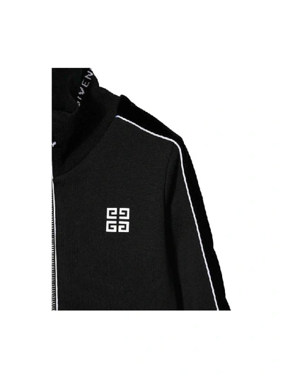 Shop Givenchy Bomber With Print In Nero