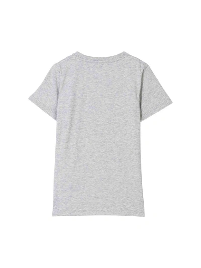 Shop Gucci Cotton T-shirt In Grigio