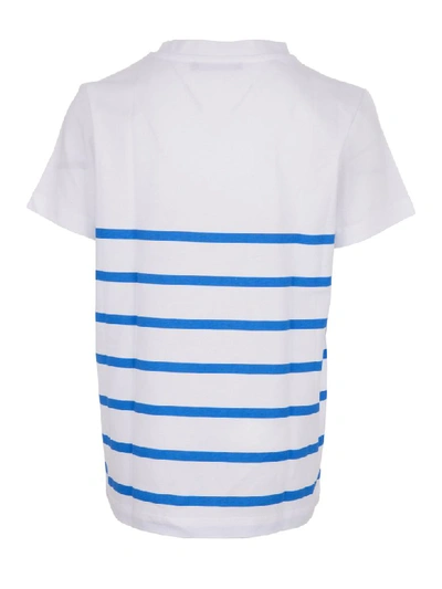 Shop Balmain Paris Kids T-shirt In White