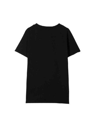 Shop Balmain Cotton T-shirt In Nero