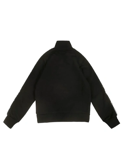 Shop Dsquared2 Zip Detail Sweatshirt In Black