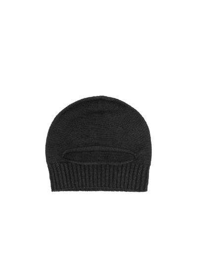 Shop Stone Island Shadow Project Beanie In Black