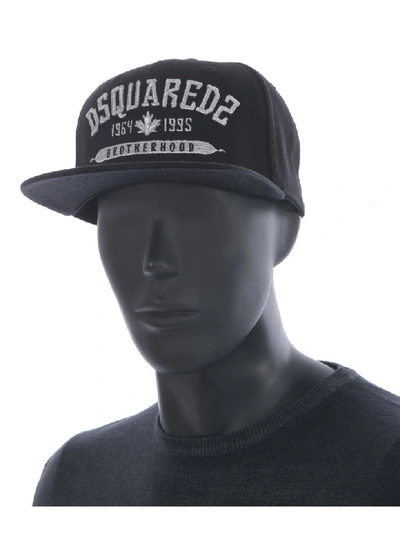 Dsquared2 Hats In Nero/argento | ModeSens