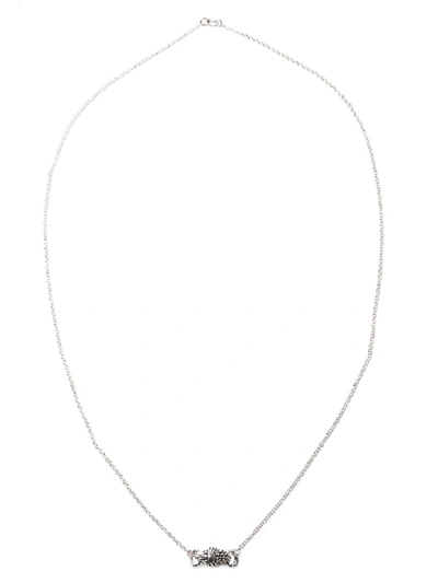 Shop Giacomoburroni Necklace In Silver