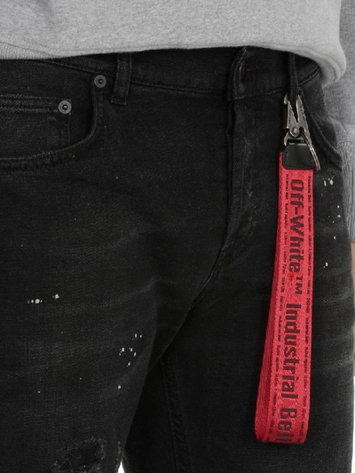 Shop Off-white Industrial Key Chain In Red No Color