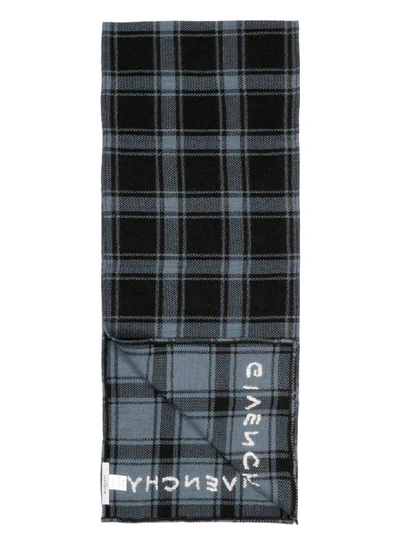 Shop Givenchy Scarf In Blue