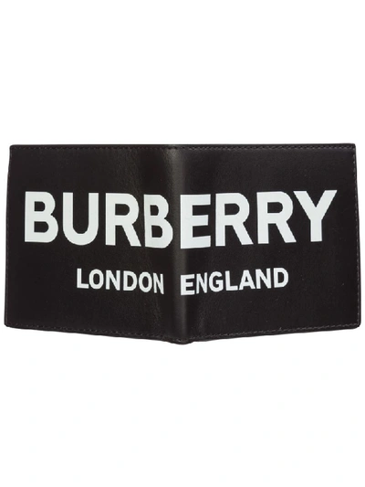 Shop Burberry Fleming Wallet In Black