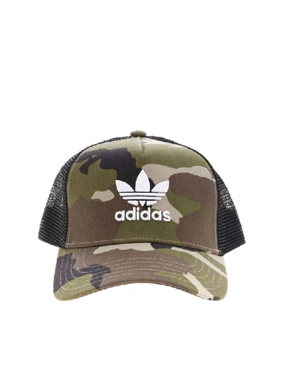Shop Adidas Originals Truck Camouflage Cap
