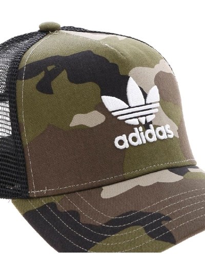 Shop Adidas Originals Truck Camouflage Cap