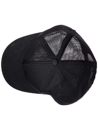 Shop Plein Sport Embruns Baseball Cap In Black