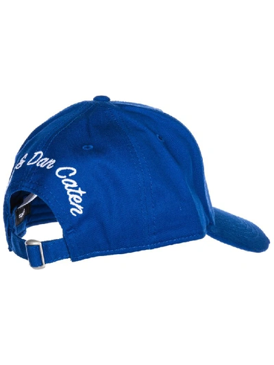 Shop Dsquared2 Aloha Baseball Cap In Bluette