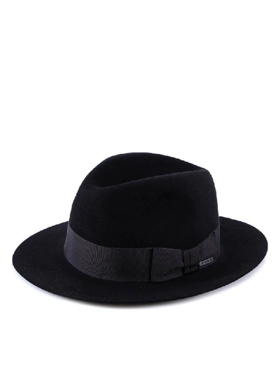 Shop Stetson Hat In Black