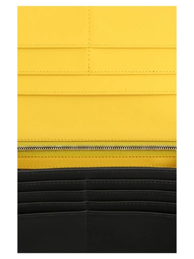 Shop Fendi Corner Bugs Wallet In Multicolor