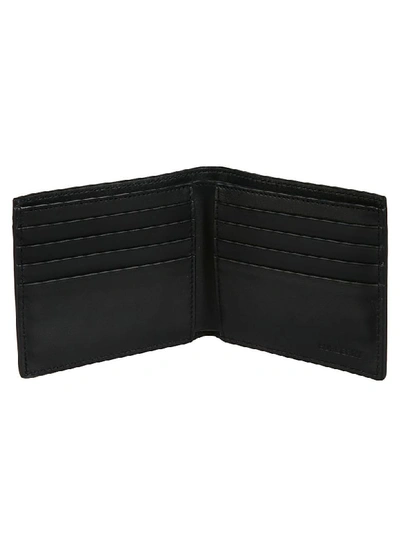 Shop Burberry Reg Cc Bill8 Printed Wallet In Black