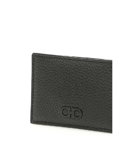 Shop Ferragamo Firenze Cardholder In Nero (black)