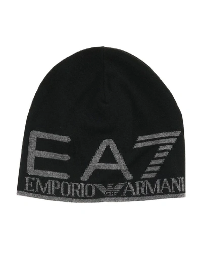Shop Ea7 Hat Hat Men  In Black