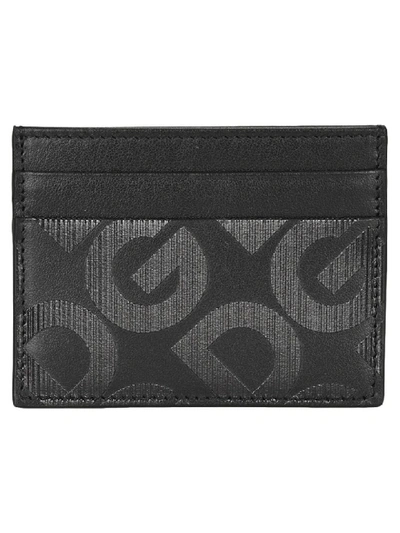 Shop Dolce & Gabbana Dg Logo Cardholder In Black