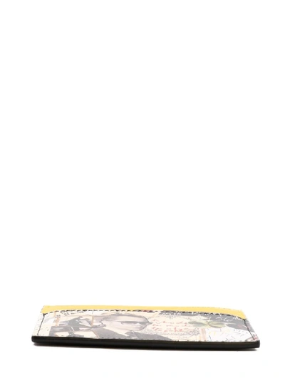 Shop Fendi Card Holder Karl Kollage In Multicolor