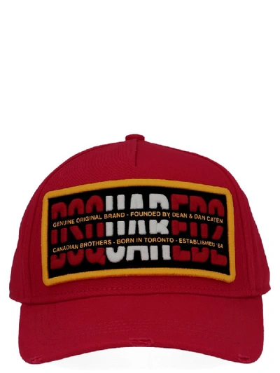 Shop Dsquared2 Cap In Red