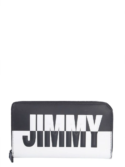 Shop Jimmy Choo Carnaby Wallet In Nero