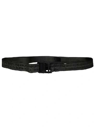 Shop Off-white Industrial Belt In Nero