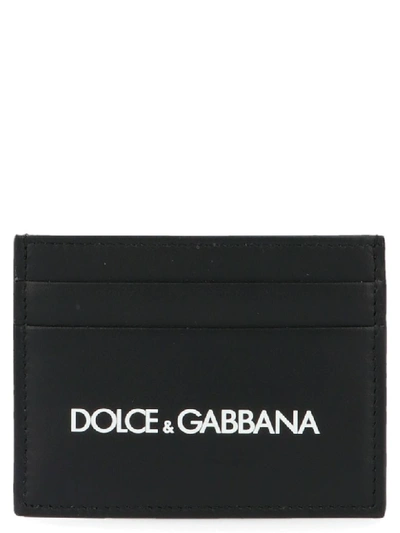 Shop Dolce & Gabbana Cardholder In Black