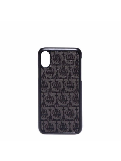 Shop Ferragamo Cover Iphone X In Black