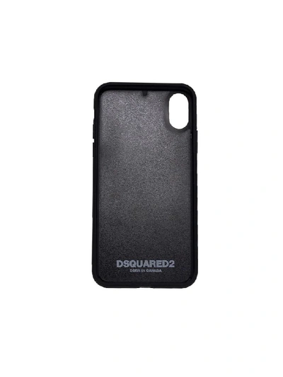 Shop Dsquared2 Multicolor Canada Logo Iphone X Cover In Multicolor (multicolor)