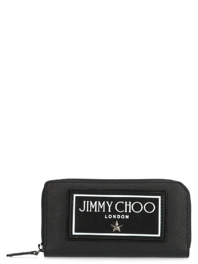 Shop Jimmy Choo Seki Wallet In Black