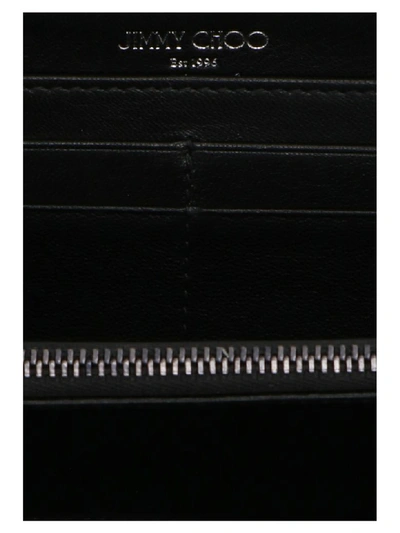 Shop Jimmy Choo Seki Wallet In Black