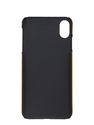 Shop Off-white Quote Iphone Xs Max Cover In Yellow Pvc