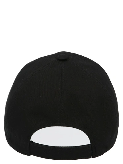 Shop Versace Cap In Black