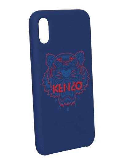 Shop Kenzo Iphone X/xs Cover In Blu