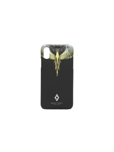 Shop Marcelo Burlon County Of Milan Iphone X Wings Case In Black